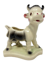 Vintage Remple Diamond Pottery Milk The Cow Planter Figurine picture