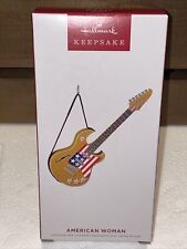 NIB 2022 Hallmark Christmas Ornament AMERICAN WOMAN Guitar Sound The Guess Who picture