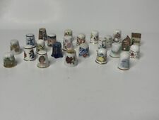 Lot Of 24 Assorted Thimbles picture