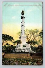 Boston MA-Massachusetts, Soldiers And Sailors Monument, Vintage Postcard picture