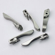 Titanium Alloy CNC Pocket Clip For STRIDER SNG/SMF Folding Knife Back Clip New picture