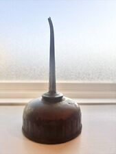 Vintage 7” Thumb Pump OIL CAN Oiler picture