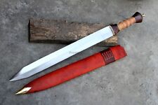 21 inches Long Greek Gladius Sword-Handmade-Tactical-Combat-Forged sword-Machete picture