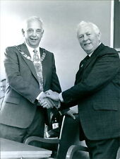 New Chairman of Breckland Council, David Sawyer... - Vintage Photograph 2472844 picture