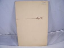 1948 HENRY BRODERICK ~ HISTORICAL BOOKLET ~ FROTH AND FOAM FOR FRIENDS ONLY picture
