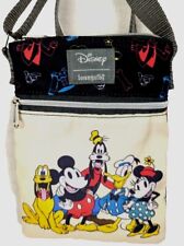 DISNEY Loungefly Small Crossbody  Mickey Minnie Mouse Goofy Pluto Donald Duck  picture