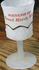 Grand Marsh Wisconsin EAPG goblet early 1900s Dells Adams County picture