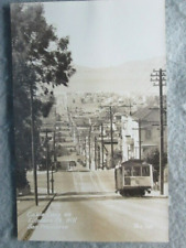 Antique Cable Cars On Fillmore Street Hill, San Francisco Postcard picture