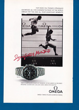 Omega Speedmaster Significant Moments Original Vintage Print Ad picture