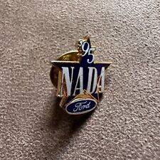 RARE COLLECTABLE VINTAGE 1995 NADA FORD LOGO BLUE STAR ENAMEL PIN BADGE picture