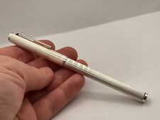 Lovely Rare Vintage Alfred Dunhill Rollerball Pen Sterling Silver New Old Stock picture