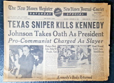 Historic Collection of Newspapers from the Kennedy Assassination  picture