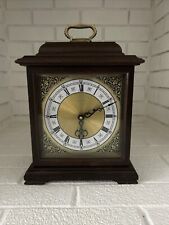 Vintage Hamilton Mantel Clock Quartz Chime Mvt Works USA 1978 picture
