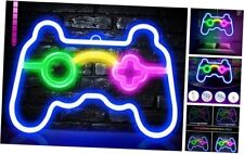 Neon Sign Gamepad Shape LED Neon Signs for Wall Decor, Dimmable Game Colorful picture