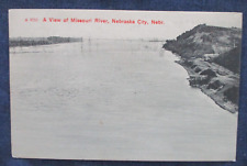 ca1910 Nebraska City Nebraska Missouri River picture