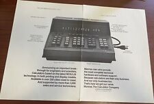 1971 Monroe Calculator  2-page Ad Vintage Computers picture