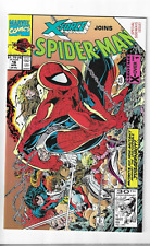 SPIDER-MAN 16 ~ Direct Edition. Todd McFarlane. Gregory Wright. X-Force @1991 picture