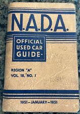 Vintage 1951 NADA Official Used Car Guide picture
