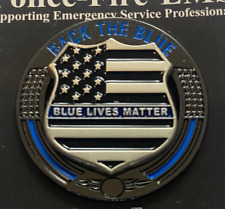 Badge Police Blue Line Pin picture