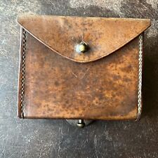 Pre WW1 US Army Artillery Sight Leather Case B.A.T. & S. Co. picture