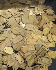 1948-51 Vintage Michigan Dog License Lot Of 200 Tags Muskegon Twp Antique Metal  picture