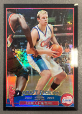CHRIS KAMAN 2003-04 TOPPS CHROME BLACK REFRACTOR ROOKIE 357/500 picture