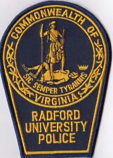 Radford University  Police Patch Virginia VA picture