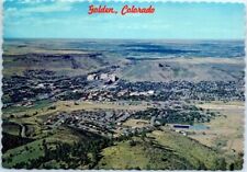 Postcard Aerial View Golden Colorado USA North America picture