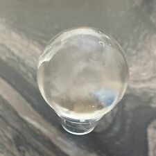 Beautiful Fairly Clear Natural Quartz Crystal Sphere, 50 mm, 5.7 oz (161 g) picture