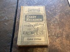 1913 Improved Ready Reckoner Form & Log Book, John C. Winston Co. picture