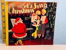 1945 Let's Sing Christmas Song Book Capwell, Sullivan & Furth picture