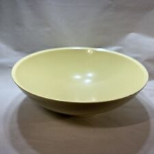 Vntg Mid Century BoontonWare Melmac Melamine Yellow Serving Bowl 3602-7 3/4  USA picture