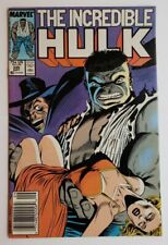 Incredible Hulk Vol 1 #335 (1987) Newsstand Peter David John Ridgeway VF- picture