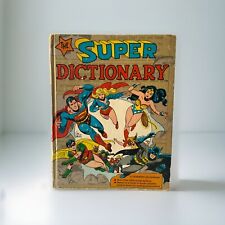 1978 The Super Dictionary By Mary Holmes With DC Comics Characters  picture