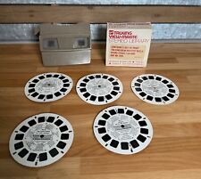 Vintage GAF View-Master Viewer With Reels Flinstones Snoopy Partridge Family picture