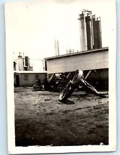  1940's Industrial Absorbers & Stills Tanks for Making Pure Gasoline VTG Photo picture