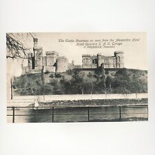 Inverness Castle River Ness Postcard c1915 Scotland Alexandra Hotel Garage A3967 picture