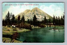 Black Butte CA-California, Scenic Lake View Area, Vintage Postcard picture