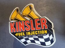 Kinsler fuel injection Original VTG 80's Racing Decal Sticker NOS T-Bird 7