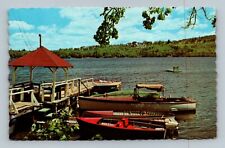 Vintage Postcard: Lakefield Landing, Pinewood Camps in Canton MA picture
