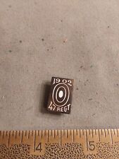 1902 Spanish American War US Army 47th Regiment Target Marksman Pin picture