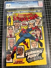 Amazing Spider-Man #121 CGC 7.0 WHITE PAGES Death of Gwen Stacy KEY ISSUE picture