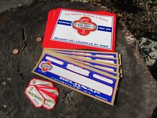 Lot (45) BLUE GRASS LABELS (15) Of Each Style  New Old Stock  Belknap Hardware picture