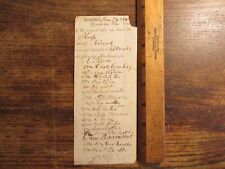 Antique Ephemera 1840s Silas Peirce Shipping Document Boston Sloop Scituate picture