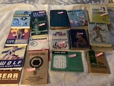 VINTAGE BOY SCOUT COLLECTABLE bundle - Lot of 18 softcover books picture