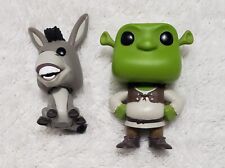 Lot of 2 - Funko Pop - Dreamworks Shrek and Donkey Loose picture