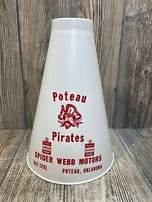 Vintage Poteau Pirates Megaphone Poteau Oklahoma picture