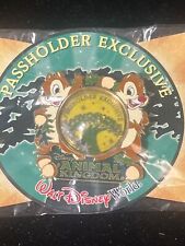 Disney Pin LE 7500 Chip And Dale Animal Kingdom Passholder Exclusive 2005 N picture