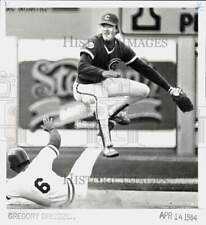 1984 Press Photo Dave Owen playing baseball for the Chicago Cubs - lra75052 picture