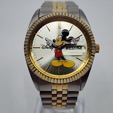 Disney Mens MU0959 Made by SII Seiko Date Jubilee Mickey Mouse Quartz Watch picture